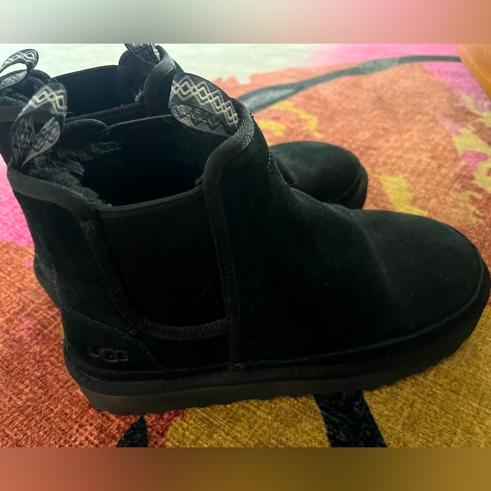 Black UGGS boots